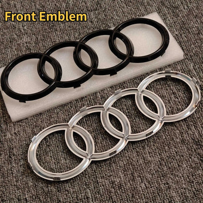 Emblème de Calandre Audi 4 Anneaux A3 A4 Q5 Q7