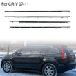 Joints de Lèche-Vitre Chromés Honda CR-V 2007-2011 Lot de 4