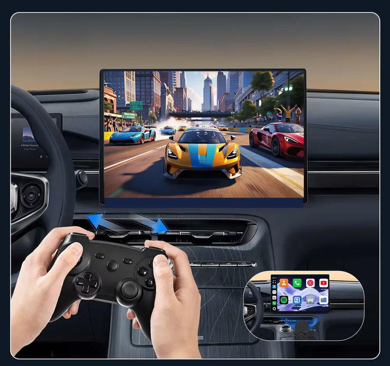 Boîtier CarPlay CarRocket Plus Android 15 4G GPS Sans Fil
