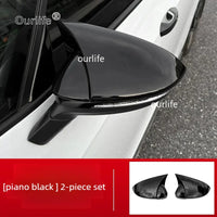 Coques de Rétroviseur en Corne Volkswagen ID.3 2025-2027 Noir Piano ou Aspect Carbone