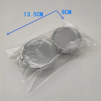 Cache-Moyeux Universels Vierges 58mm ABS Kit 4