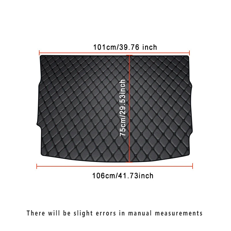 Tapis de Sol et de Coffre Cuir Volkswagen Golf 7
