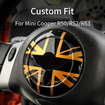 Autocollant Emblème Volant Mini Cooper R50 R52 R53