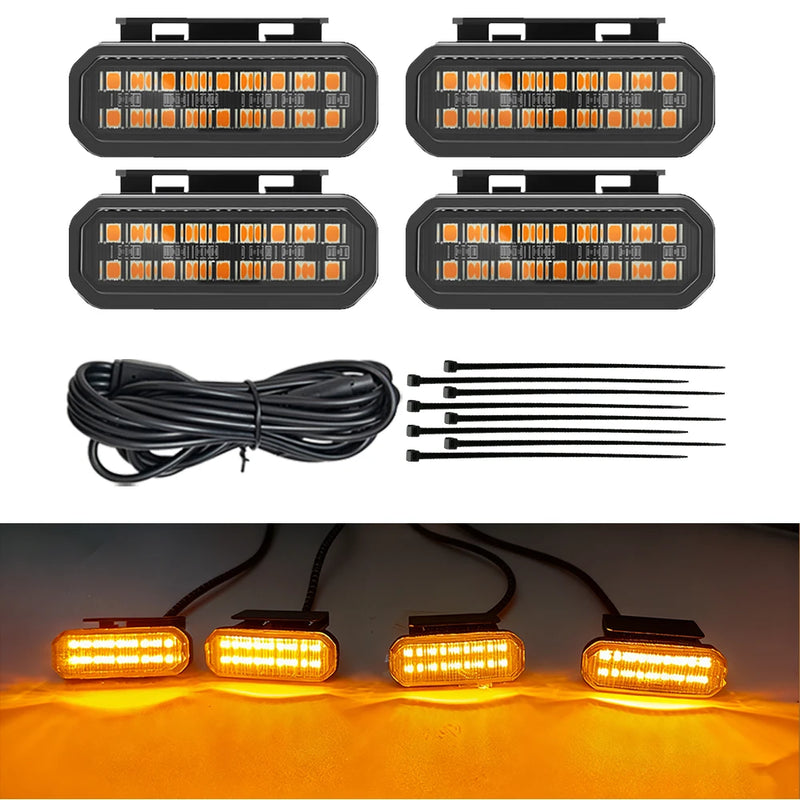 Feux de Calandre LED Nissan Frontier 4, 5 ou 8 Feux RGB ou Couleur