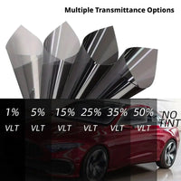 Film Teinté Vitres Voiture Kit de Pose 50 x 300 cm Anti-UV