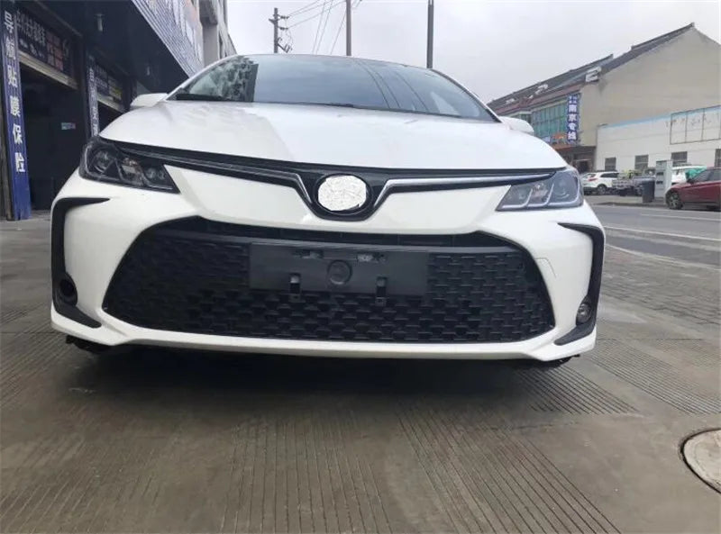Calandre Toyota Corolla 2019-2023 Grille Inférieure Avant Noire Nid d'Abeille en ABS