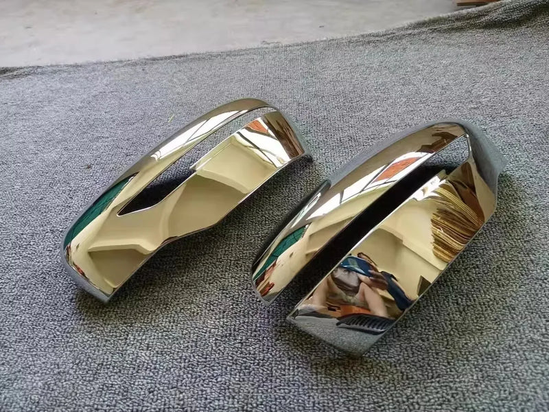 Coques de Rétroviseurs Nissan Qashqai J11 X-Trail T32 Juke F15 Murano Z52 Noir Brillant Carbone ou Chromé
