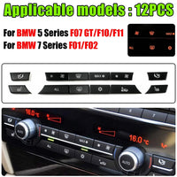 Boutons de Climatisation de Remplacement BMW F07 F10 F11 F01 — vue de profil