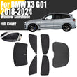 Pare-Soleil Vitres et Pare-Brise BMW X3 G01 2018-2024 Sur Mesure Couverture Complète