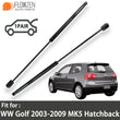 Vérins de Hayon Volkswagen Golf 5 MK5 2003-2009 - Paire