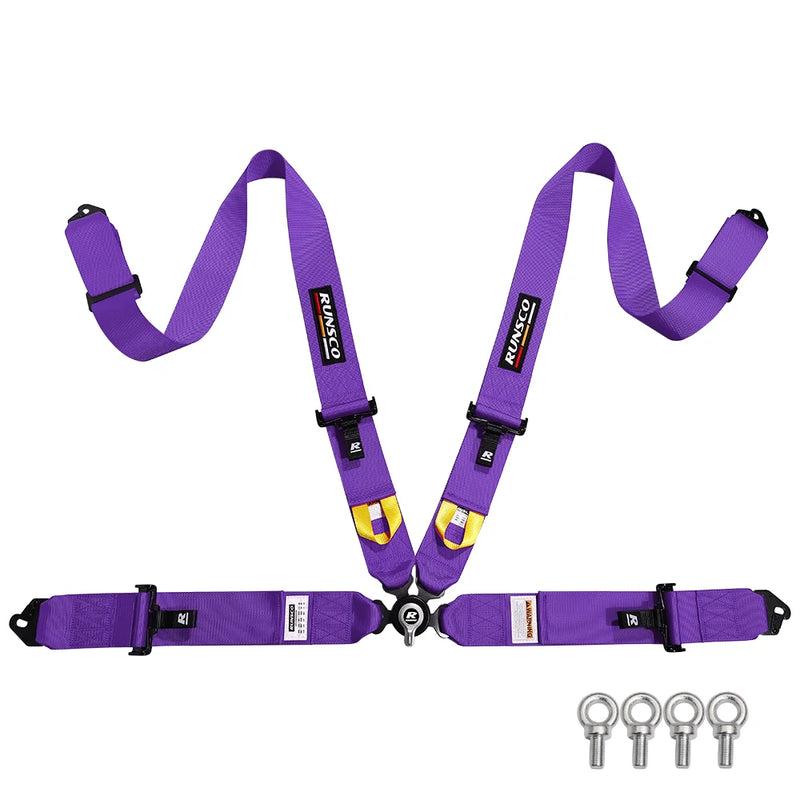 Harnais de Sécurité 4 Points Camlock 76 mm Universel Circuit