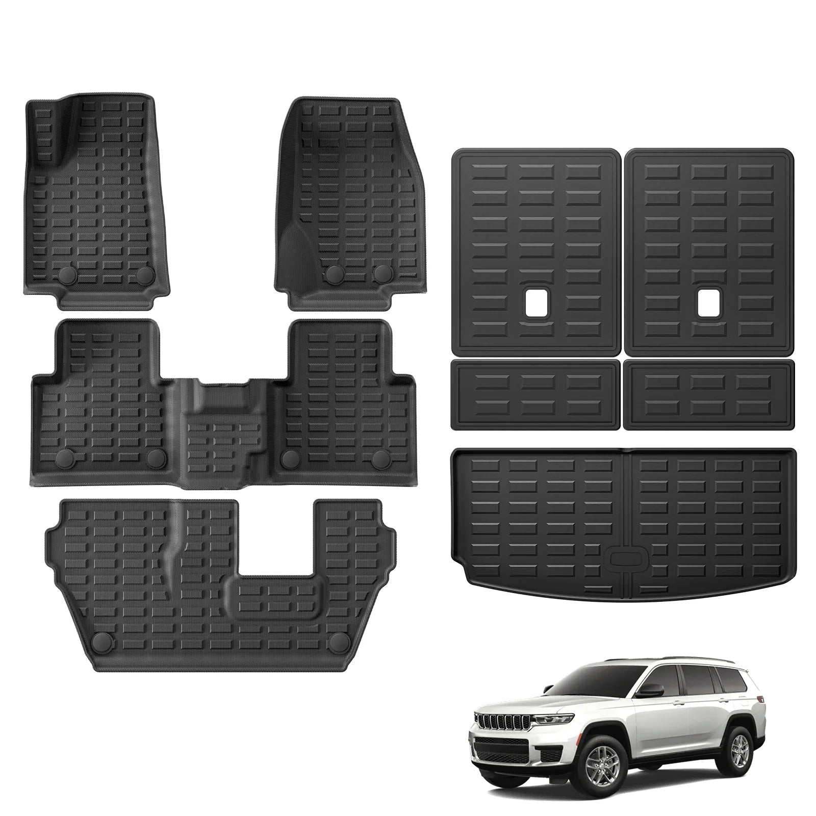 Tapis de Coffre TPE Jeep Grand Cherokee L 2021-2024