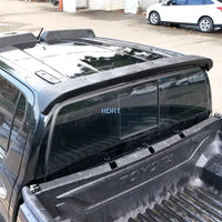 Becquet Aileron de Toit Arrière Toyota Hilux Revo 2015-2024 Noir, Blanc ou Aspect Carbone