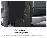 Garde-Boue Nissan Juke 2011-2015 Jeu de 4 Bavettes Avant et Arrière Anti-Éclaboussures