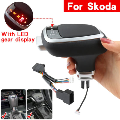 Pommeau de Vitesse Cristal LED Volkswagen Golf Audi A3