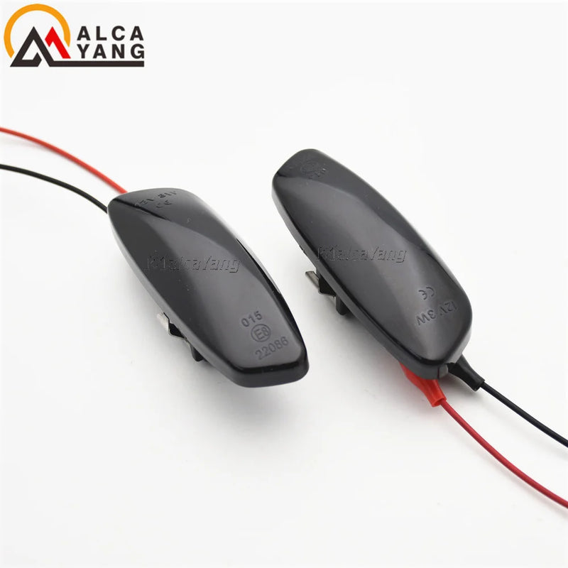 Clignotant Répétiteur Latéral LED Dynamique Peugeot 207 308 3008 5008 RCZ Citroën C3 C4 C5 DS3 DS4 Fumé ou Cristal
