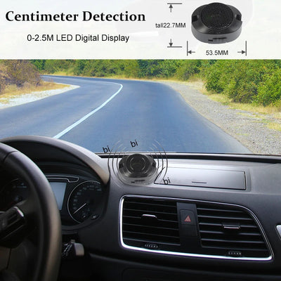 Radar de Recul Invisible 4 Capteurs Plats 16.5 mm