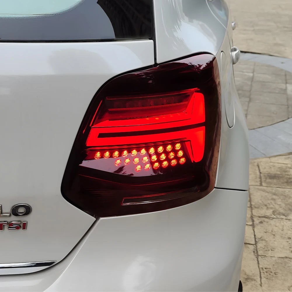 Feux Arrière LED Volkswagen Polo 2011-2018 Style Audi Q2