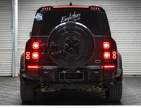 Feux Arrière LED Land Rover Defender 90 110 130 2020-2026 : Stop, Recul et Clignotant Séquentiel, Paire