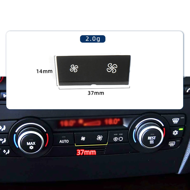 Bouton de Climatisation BMW E87 E90 E91 X1 X3 F25 — vue de profil