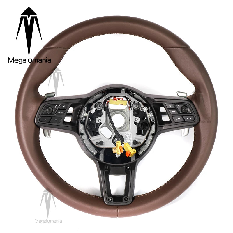 Carbonlenkrad kompatibel mit Porsche 911 718 Macan Boxster Cayenne Panamera 911.2 Cayman Taycan 996 997 987 918 997 991