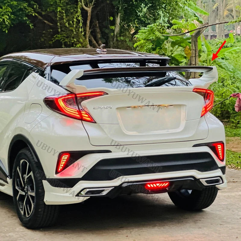Becquet Toyota C-HR 2016-2022 Aileron de Coffre Style GT sur Pieds, 6 Finitions