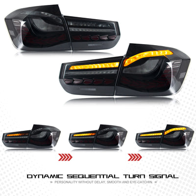 Feux Arrière LED Dynamiques BMW Série 3 F30 F80 2013-2018