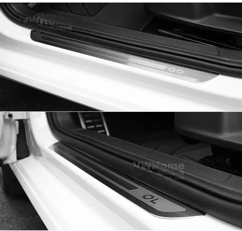 Seuils de Porte Volkswagen Golf 6 7 7.5 8 Acier Inoxydable