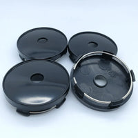 Cache-Moyeux Universels Vierges 60mm Sans Logo Kit 4 — vue d'ensemble
