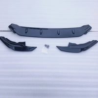 Lame Avant 3 Pièces Volkswagen Golf 8 R 2020-2025 Noir Brillant