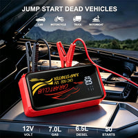Booster de Batterie Voiture 400A 12V avec Lampe SOS