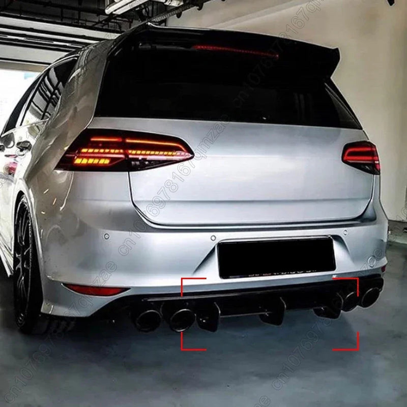 Diffuseur Arrière Volkswagen Golf 7 R GTI 2013-2017
