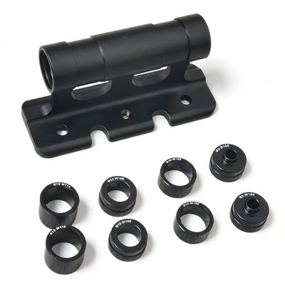 Porte-Vélos de Toit Bloc de Fourche Aluminium Noir
