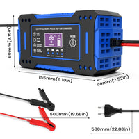 Chargeur de Batterie Voiture 12V 6A Intelligent à Impulsions