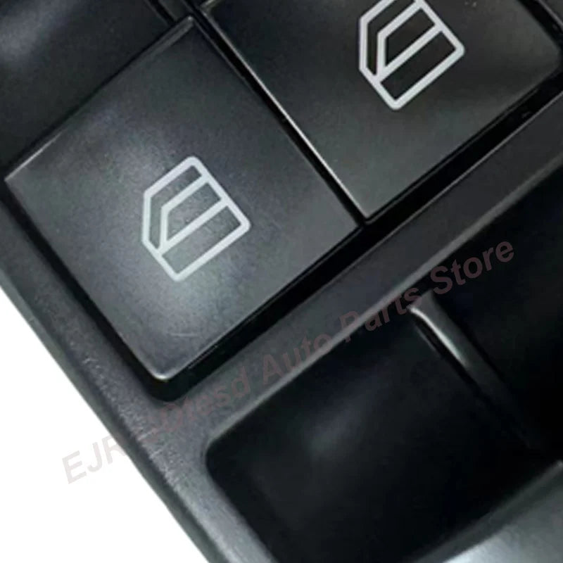 Bouton Lève-Vitre Tesla Model X 1028641-00-A — détail de finition