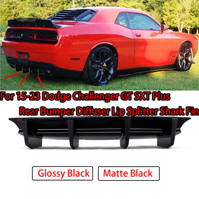 Diffuseur de Pare-Chocs Arrière Dodge Challenger 2015-2023