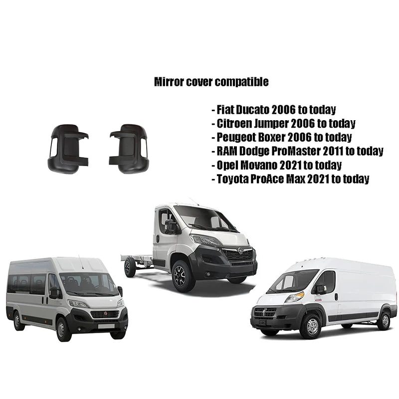 Coque de Rétroviseur Fiat Ducato Citroën Jumper Peugeot Boxer