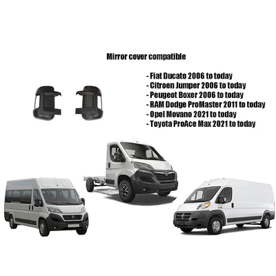 Coque de Rétroviseur Fiat Ducato Citroën Jumper Peugeot Boxer