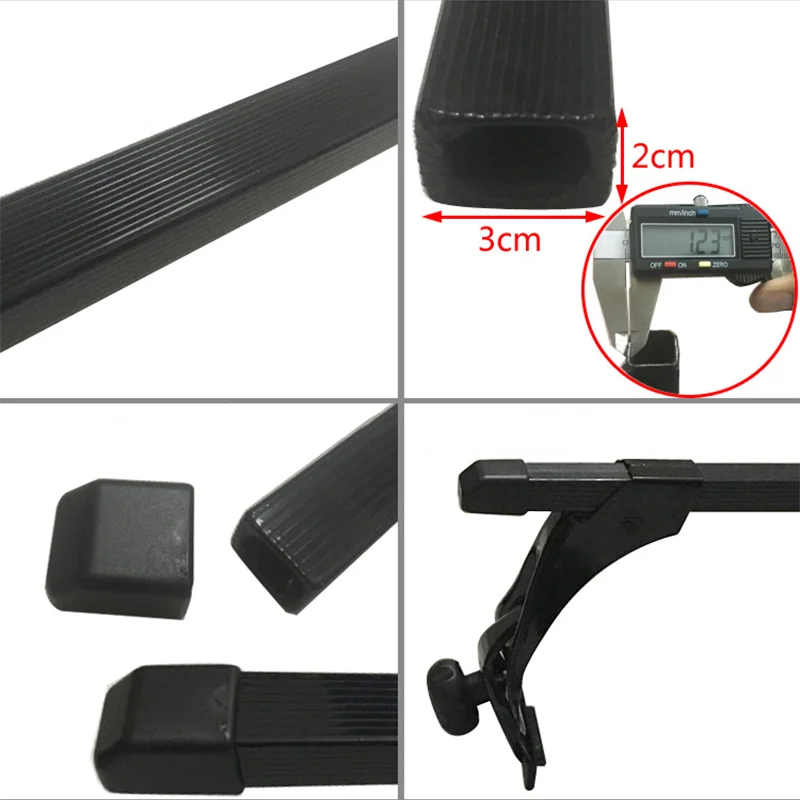 Universal Roof Bars 120 and 135 cm Without Rails