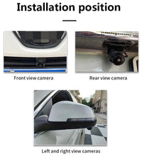 Caméra de Recul 360° Kit 4 Caméras AHD 1080P Vue Panoramique