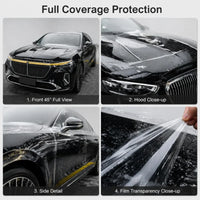 Film de Protection Peinture TPH 7,5 mil Rouleau avec Kit de Pose