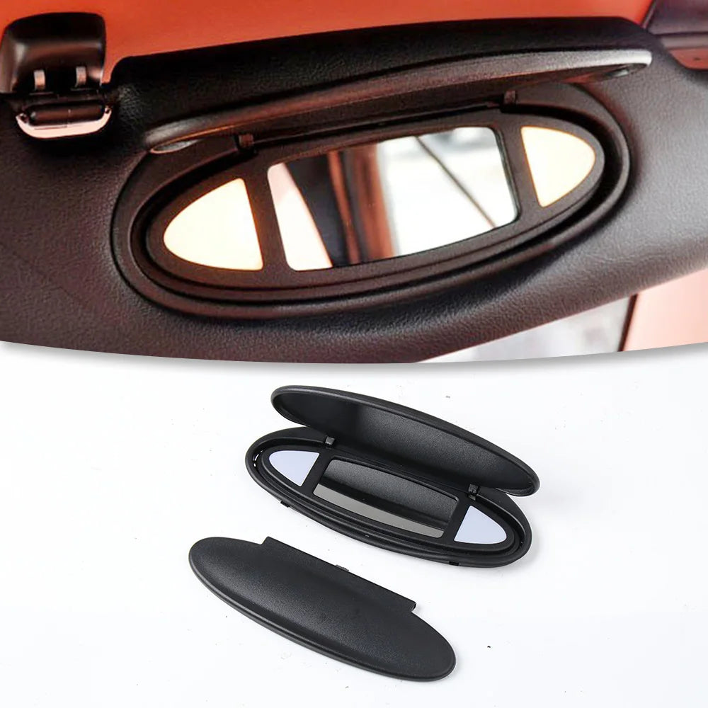 Pare-Soleil Intérieur Noir avec Miroir Porsche 911 996 997