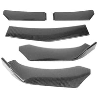 Spoiler Avant Range Rover Evoque L538 L551 2011-2026 Lèvre en 5 Pièces Protection Anti-Rayures Noir ou Carbone