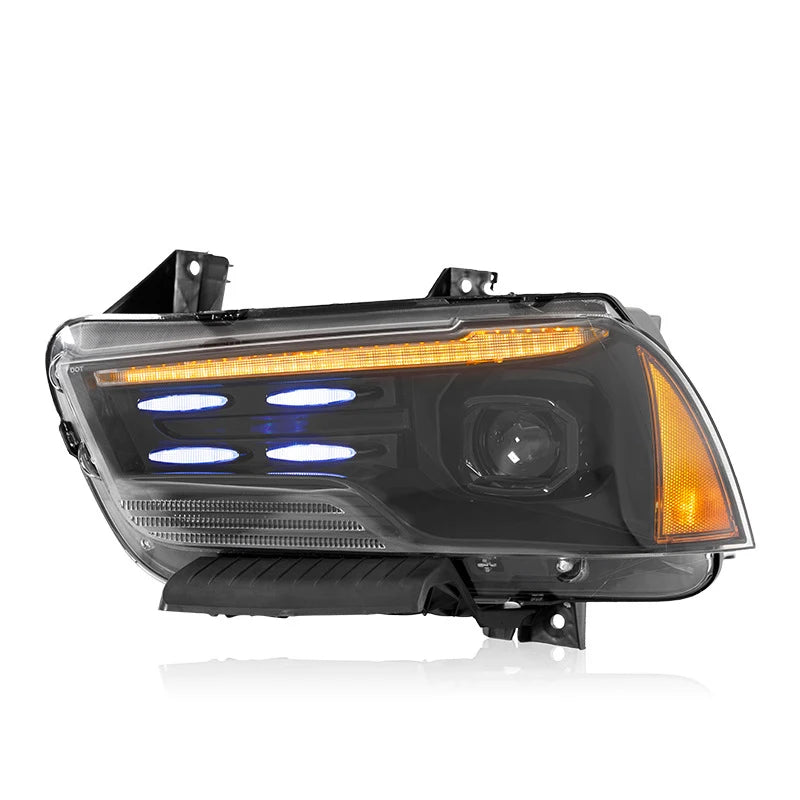 LED Headlights Dodge Charger 2011-2014 — overall view