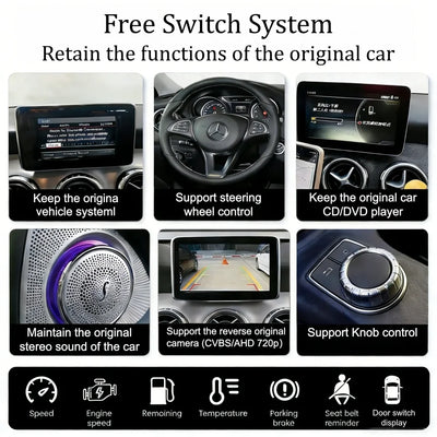 Autoradio CarPlay Android Auto Mercedes NTG4.5