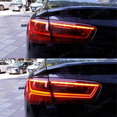 Feux Arrière LED Audi A6 C7 2012-2015 Animation Séquentielle