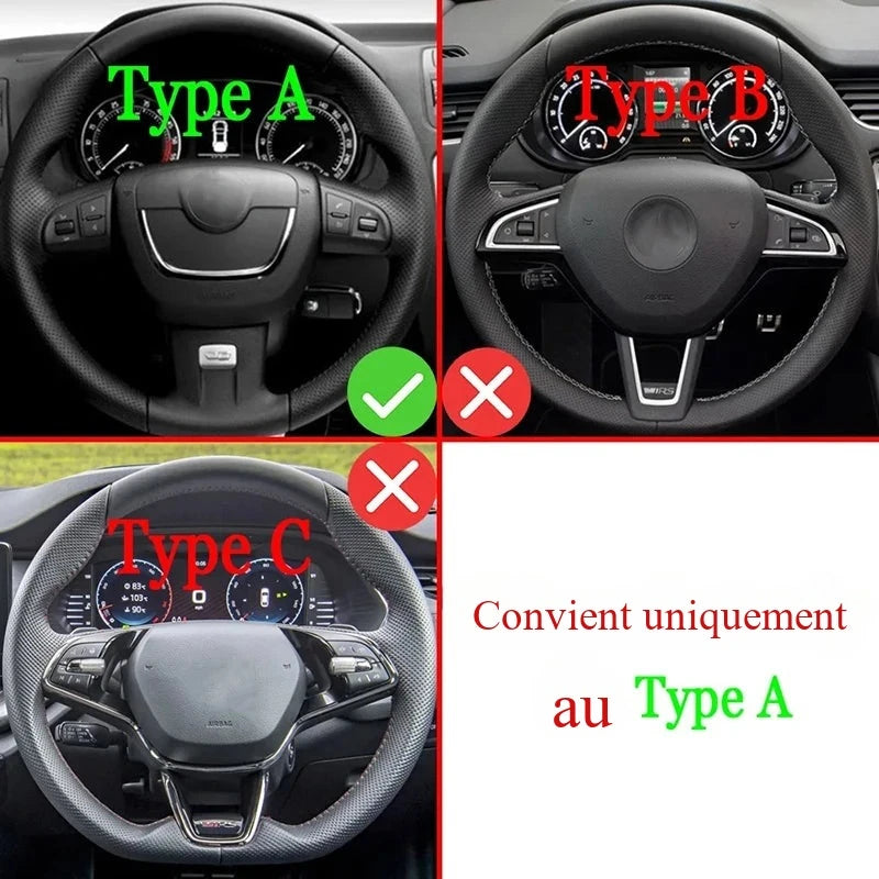 Palettes au Volant Skoda Octavia 2 1Z Superb 2009-2012 Aluminium