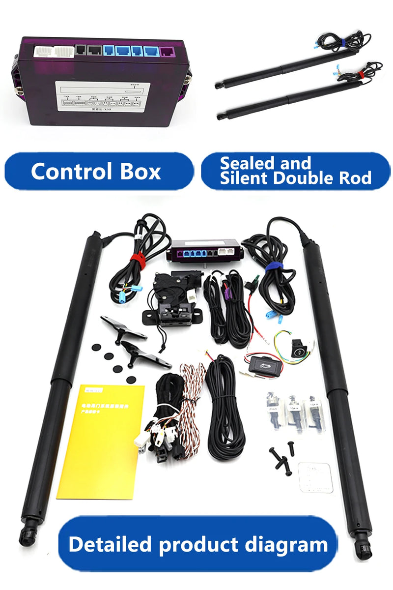 Kit Hayon Électrique Intelligent Mitsubishi Xforce Outlander Sport 2024-2025 Vérins Automatiques de Coffre
