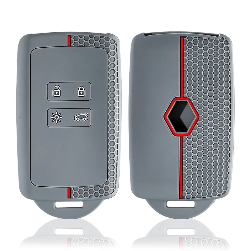 Étui de Protection Clé Renault Carte Silicone Clio 4 Clio 5 Captur Mégane Austral Arkana Kadjar Duster