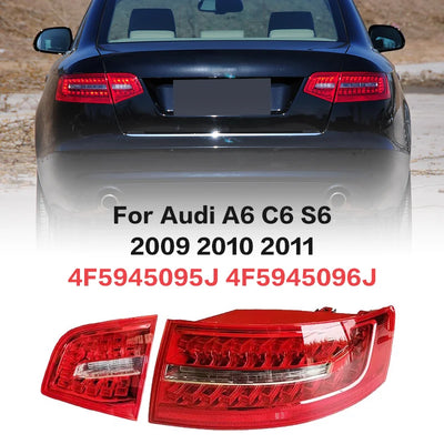 Feux Arrière LED Audi A6 C6 RS6 S6 Berline 2009-2011